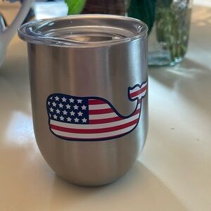 Vineyard Vines for Target. Stainless wine glass. Never used.